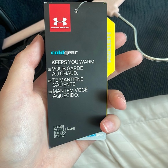 NWT Under Armour cold gear loose black performer jacket - Picture 13 of 13